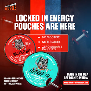 Wintergreen Energy Pouches - Locked In | Underrated Muscle
