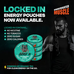 Nootropic Energy Pouches | Locked In Pouches | Underrated Muscle