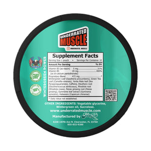 Wintergreen Energy Pouches - Locked In | Underrated Muscle