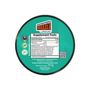 Nootropic Energy Pouches | Locked In Pouches | Underrated Muscle