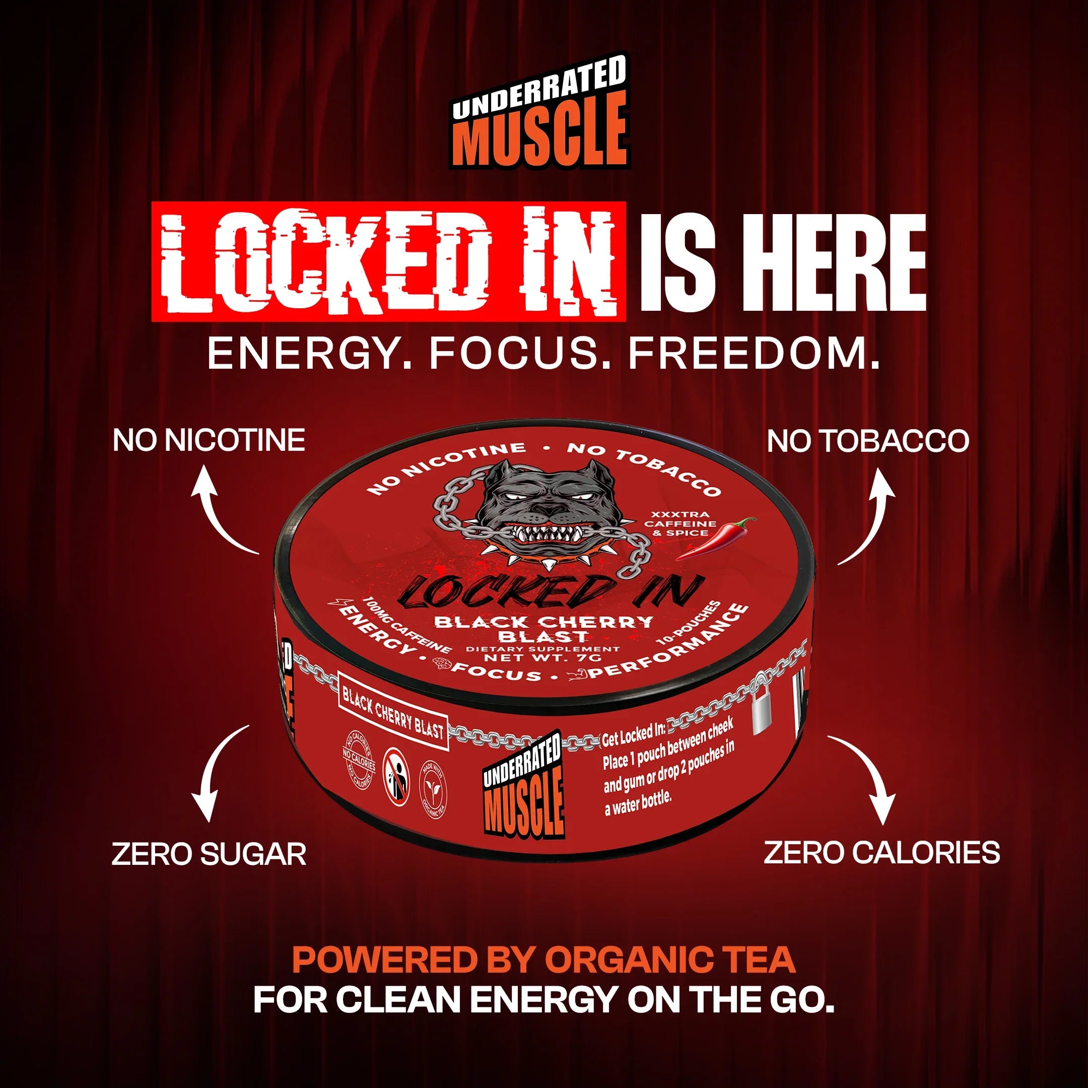 Nootropic Pouches | Fast Blast Pouches | Underrated Muscle