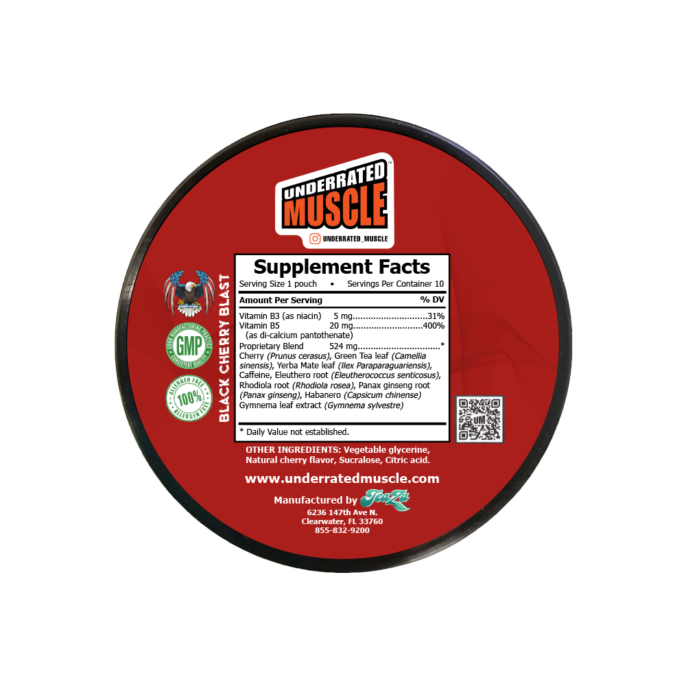 Locked In- Black Cherry Blast/5 Pack
